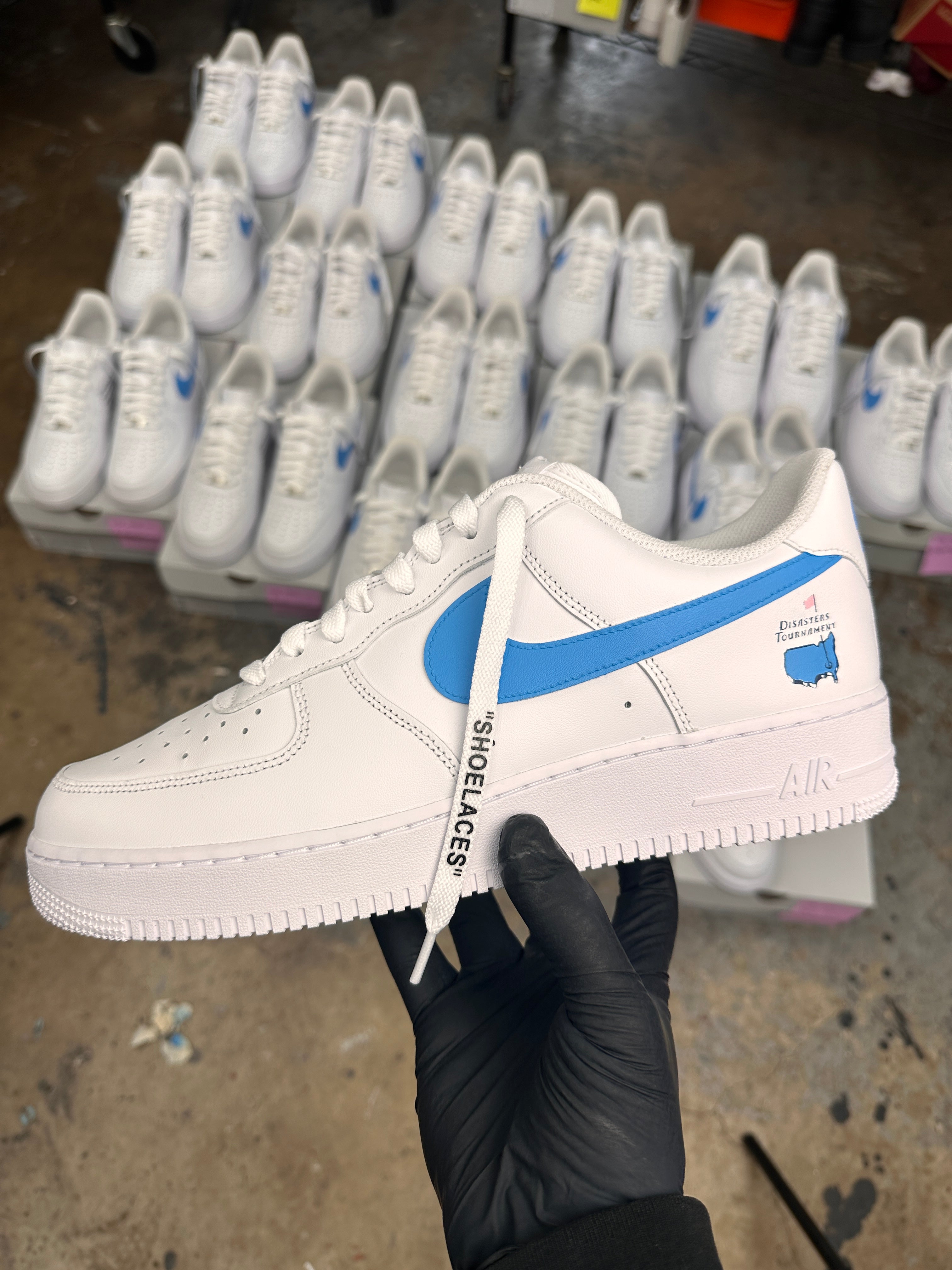 16 PairsCustom Disasters Part Tres Nike AF1 - Custom Order - Invoice 2 of 2