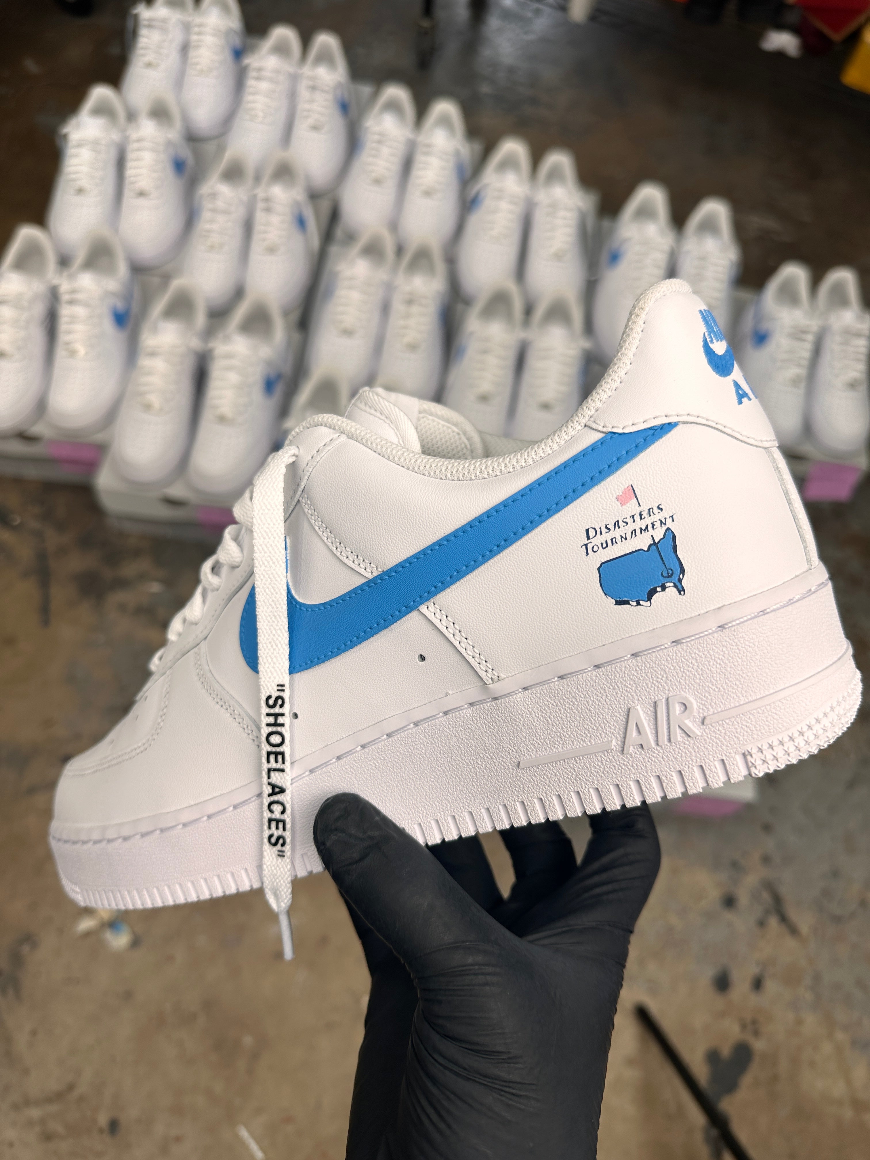 16 PairsCustom Disasters Part Tres Nike AF1 - Custom Order - Invoice 2 of 2