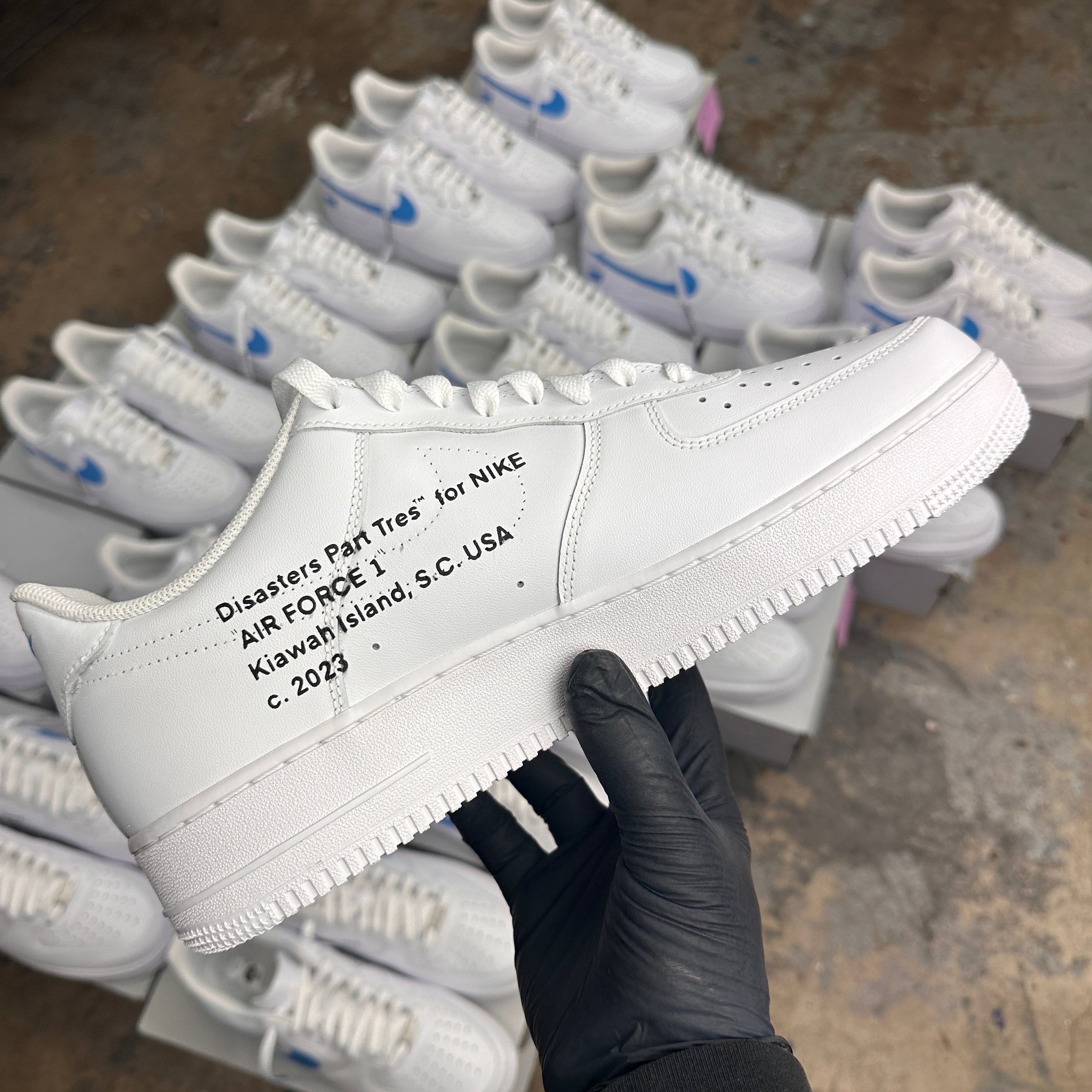 16 PairsCustom Disasters Part Tres Nike AF1 - Custom Order - Invoice 2 of 2