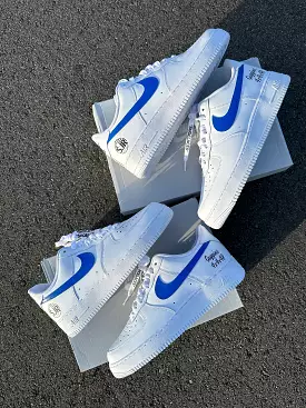 2 Pairs OFF-WHITE Nike AF1 Stenhouse Ranch Custom Order - Full Invoice