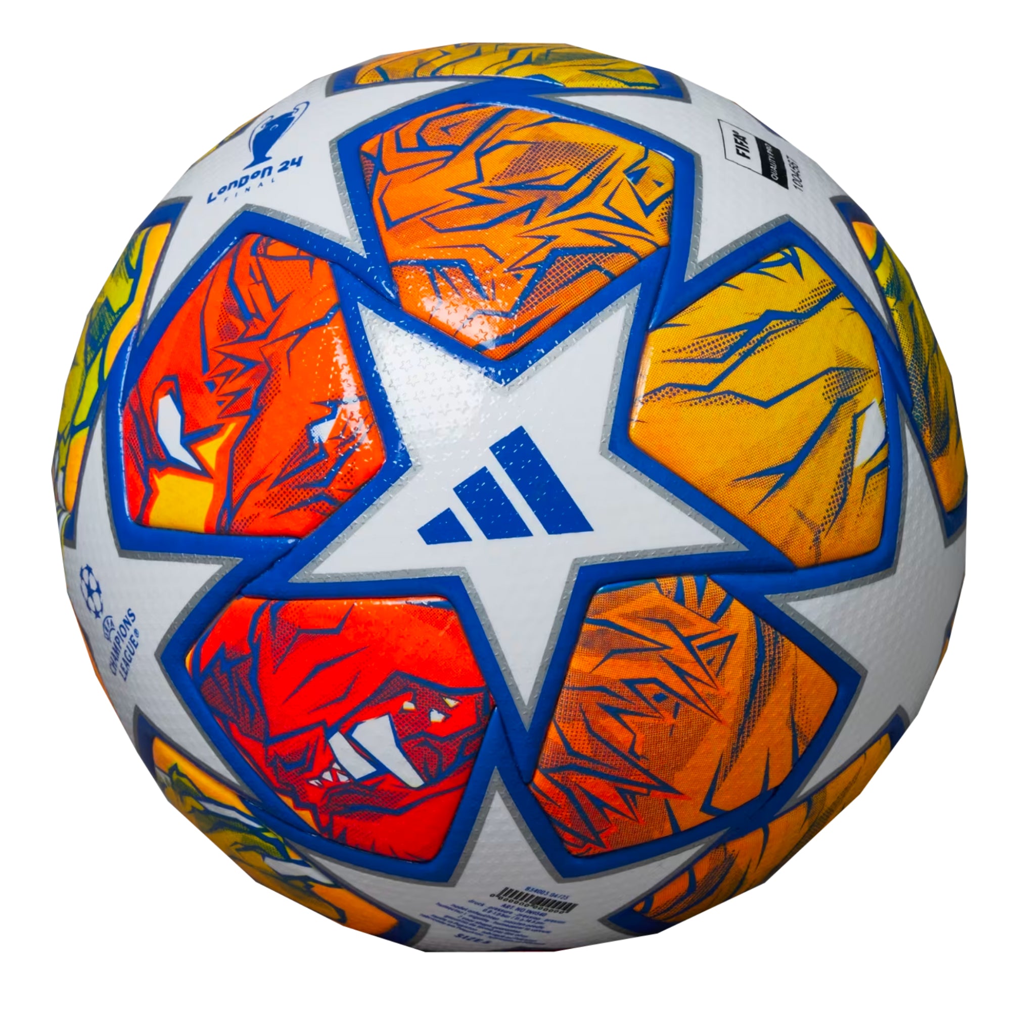 adidas 2024 Champions League London Final Official Match Ball White/Multi Color