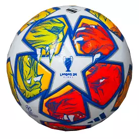 adidas 2024 Champions League London Final Official Match Ball White/Multi Color