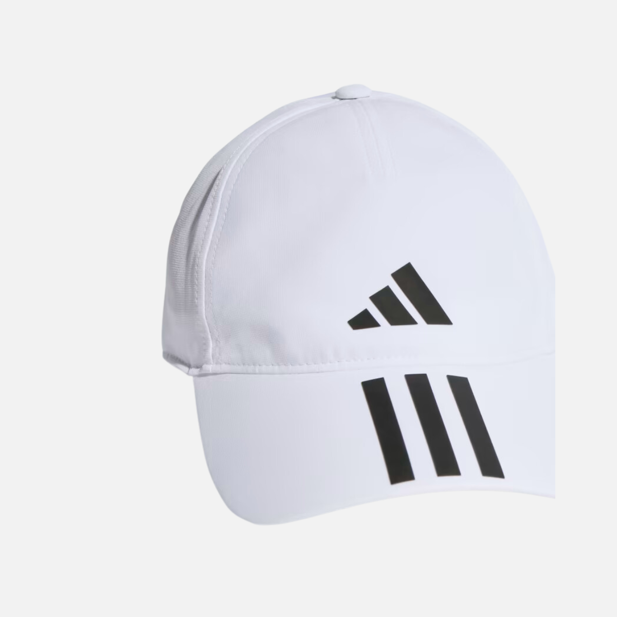 Adidas 3-Stripes Aeroready Training Cap -White/Black/Black