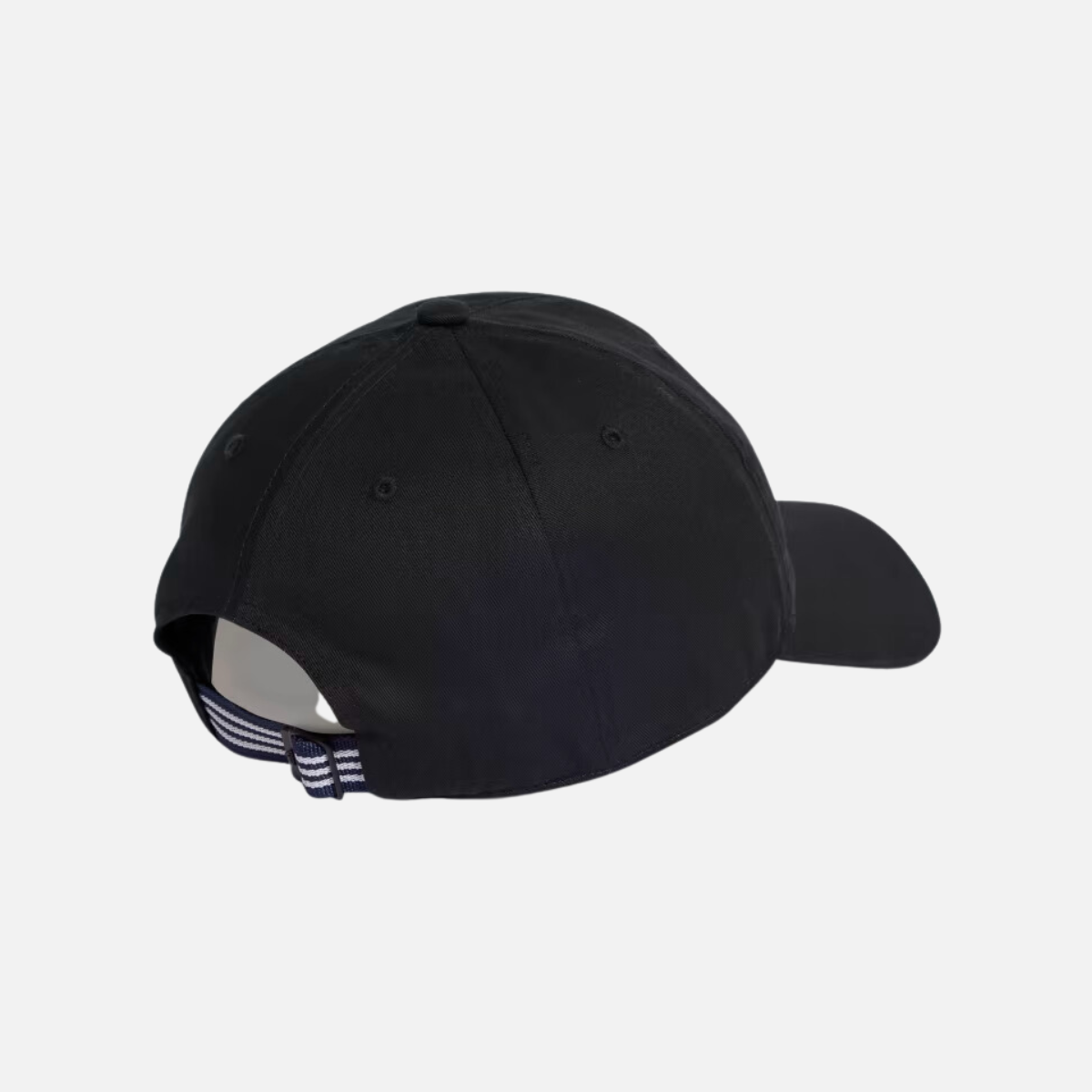 Adidas 3 Stripes Baseball Training Cap -Black/Black/White