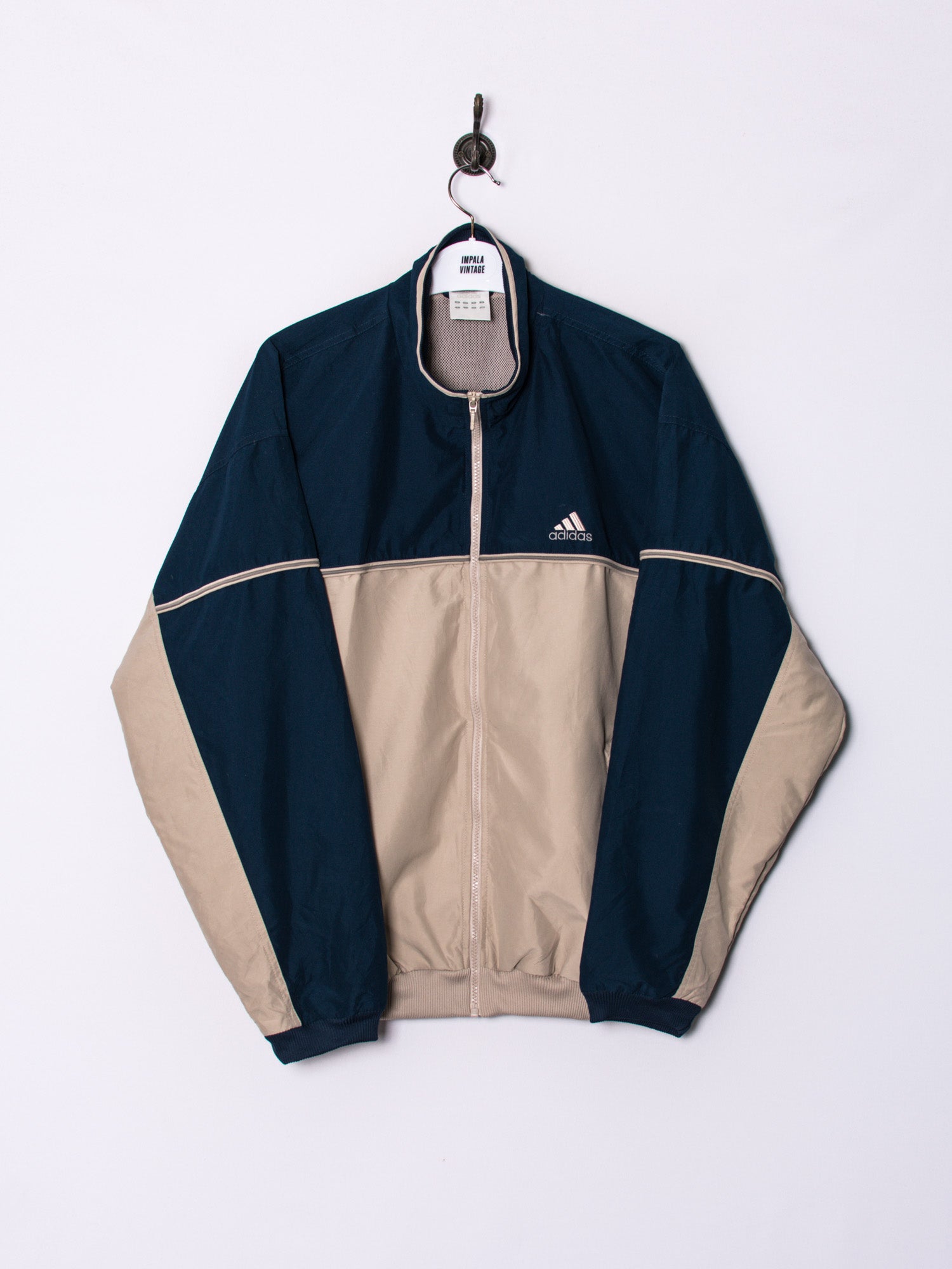 Adidas Blue & Cream Track Jacket