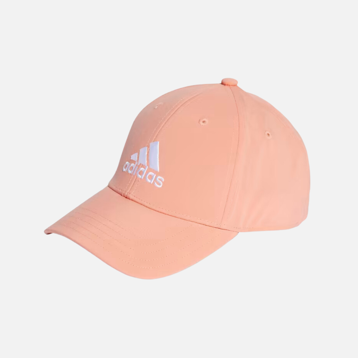 Adidas Embroidered Logo Baseball Training Cap - Wonder Clay / White