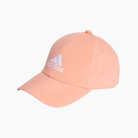 Adidas Embroidered Logo Baseball Training Cap - Wonder Clay / White