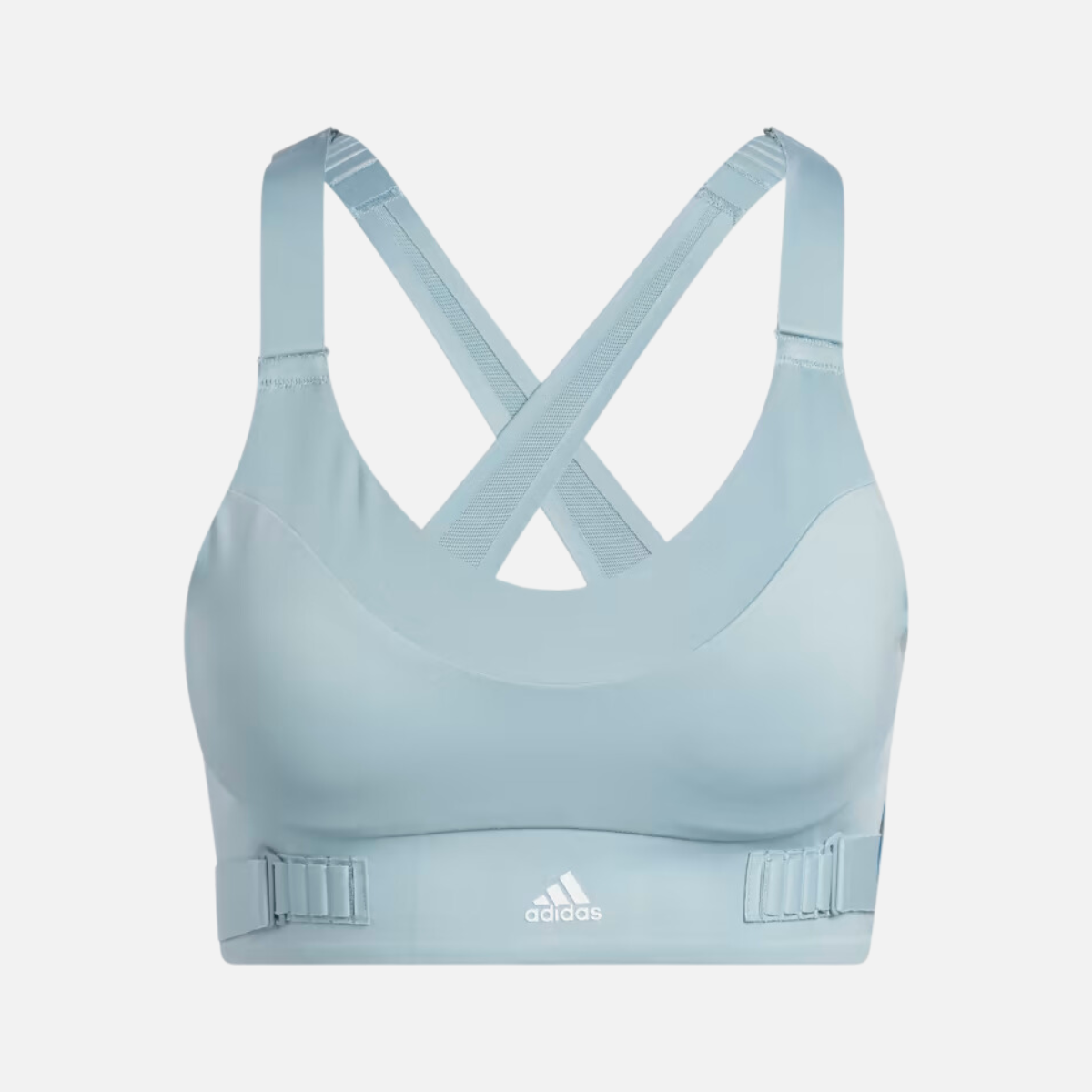 Adidas Fastimpact Luxe Run High Support Women's Bra -Magic Gray