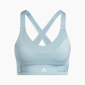 Adidas Fastimpact Luxe Run High Support Women's Bra -Magic Gray