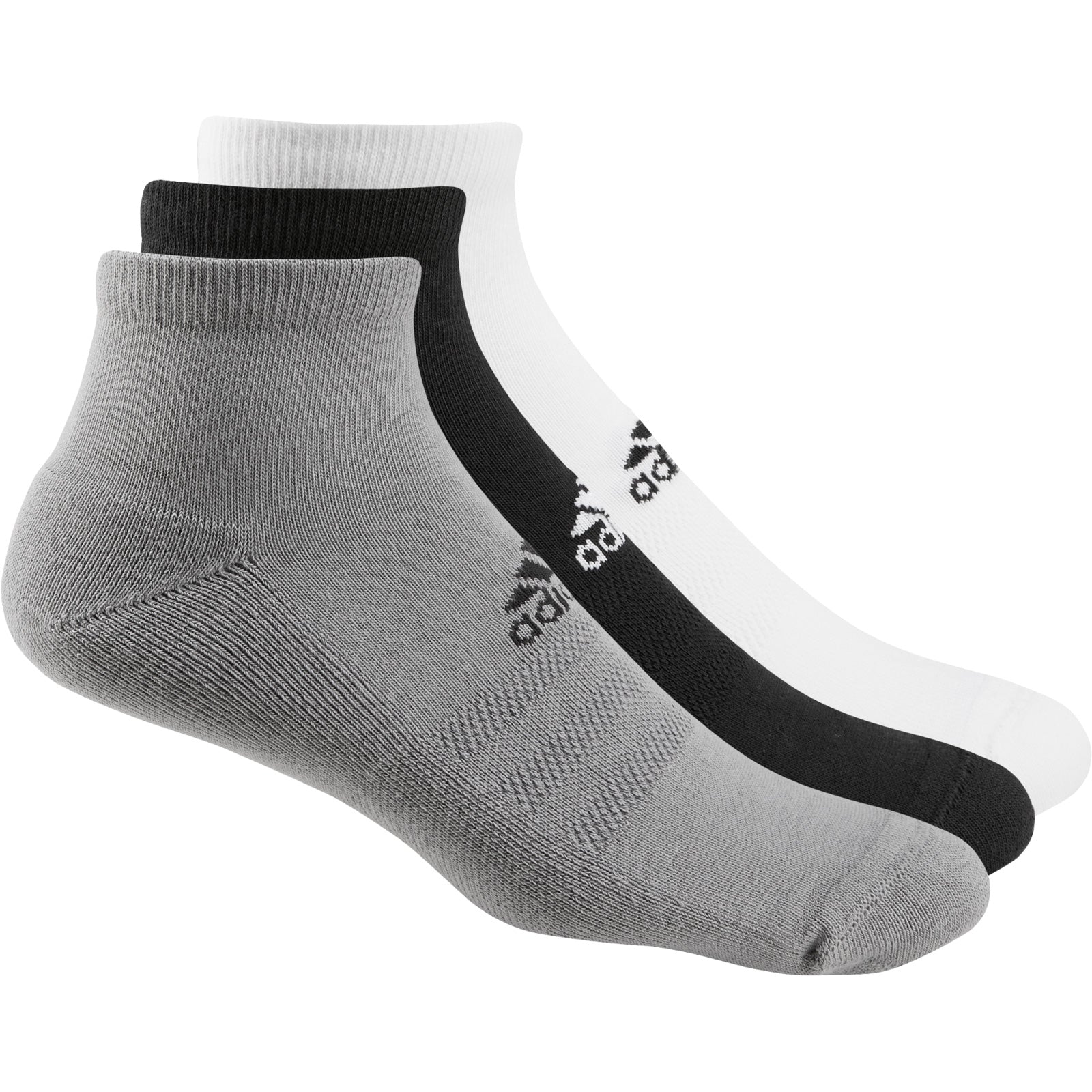 adidas Mens Ankle Socks (3 Pairs)