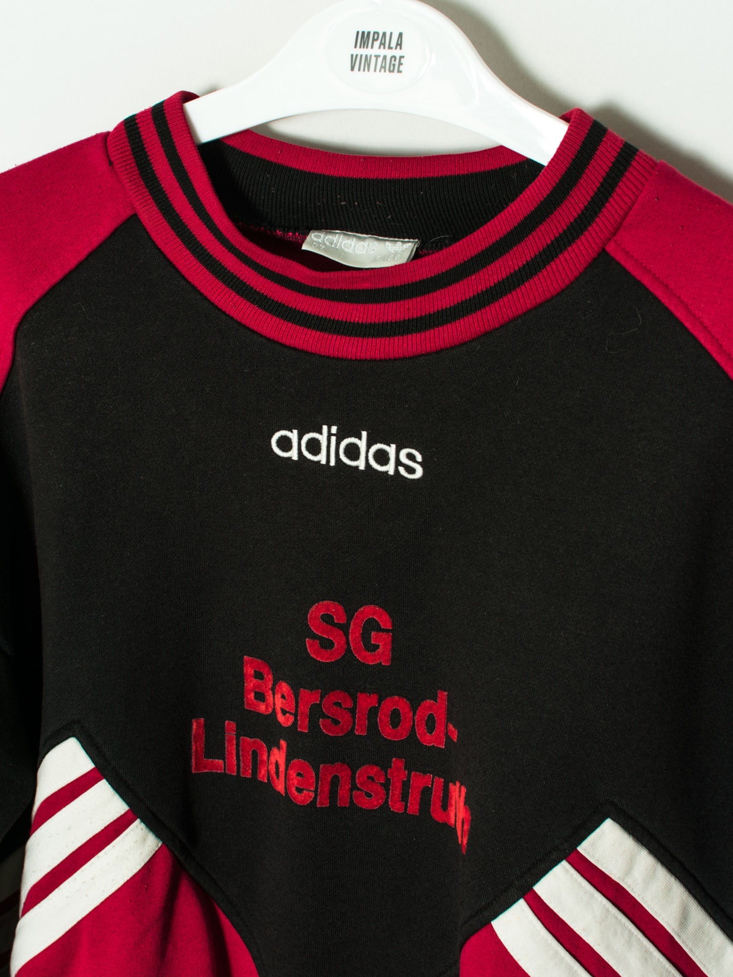 Adidas Originals Red & Black Sweatshirt