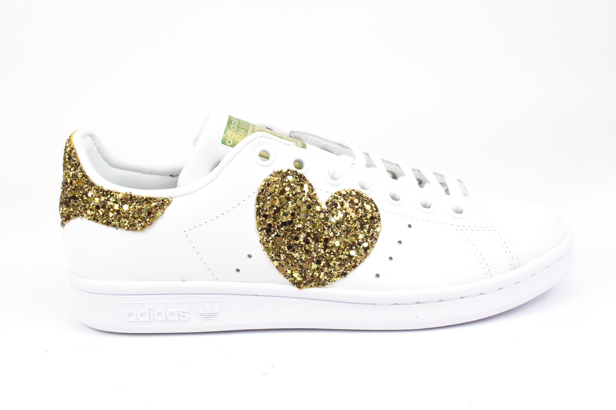 Adidas Stan Smith Cuore Glitter Gold