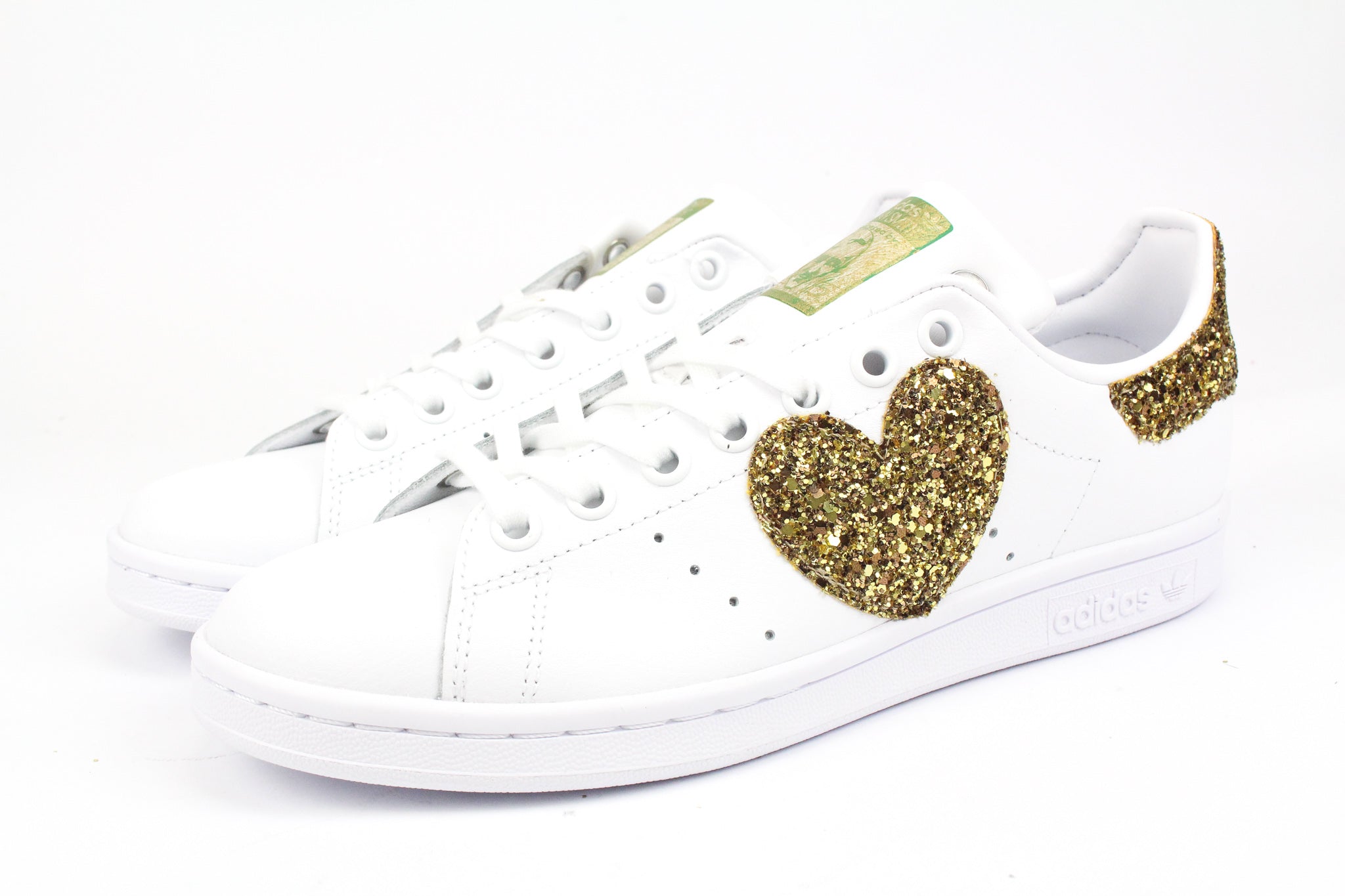 Adidas Stan Smith Cuore Glitter Gold