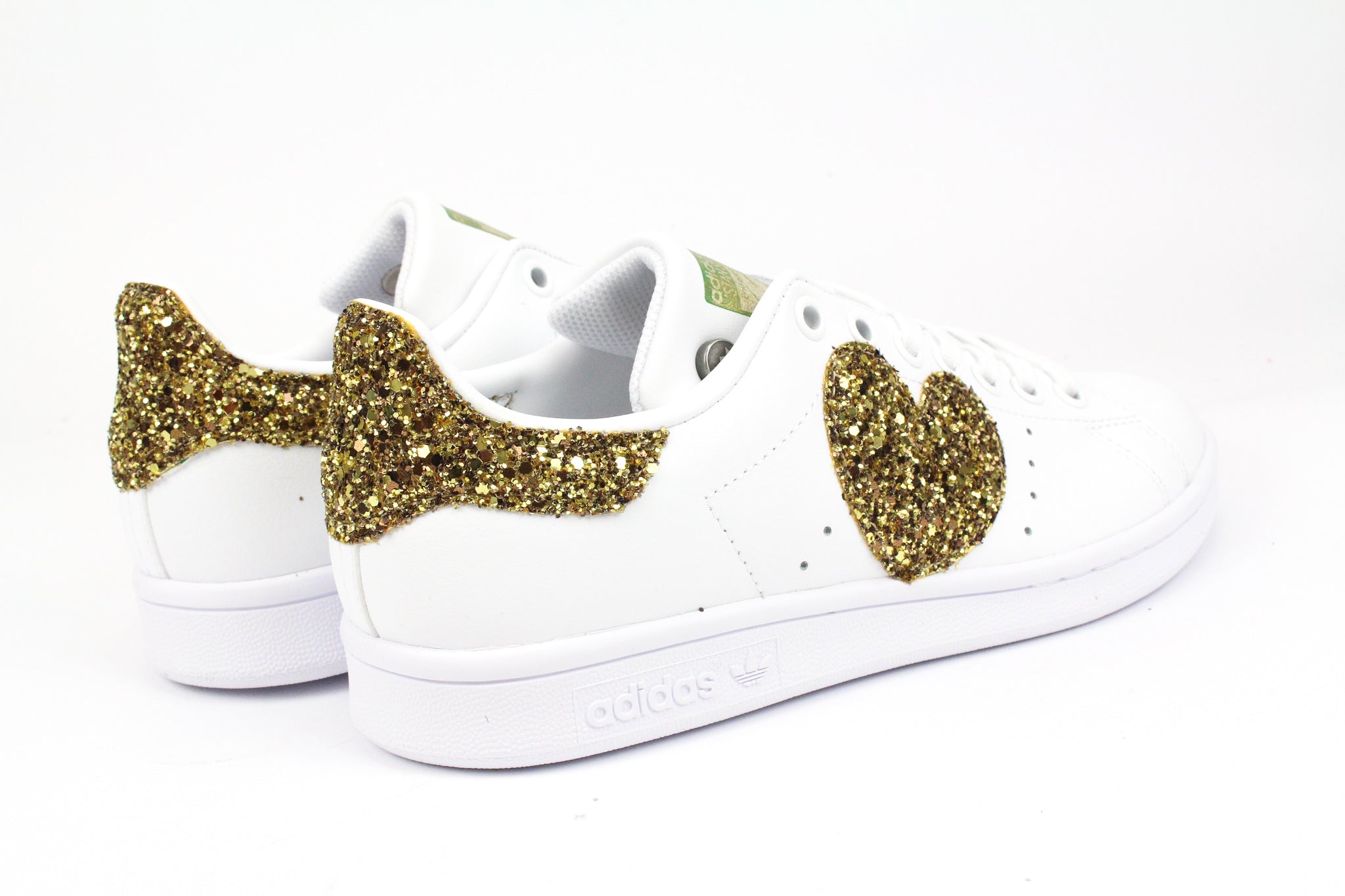 Adidas Stan Smith Cuore Glitter Gold