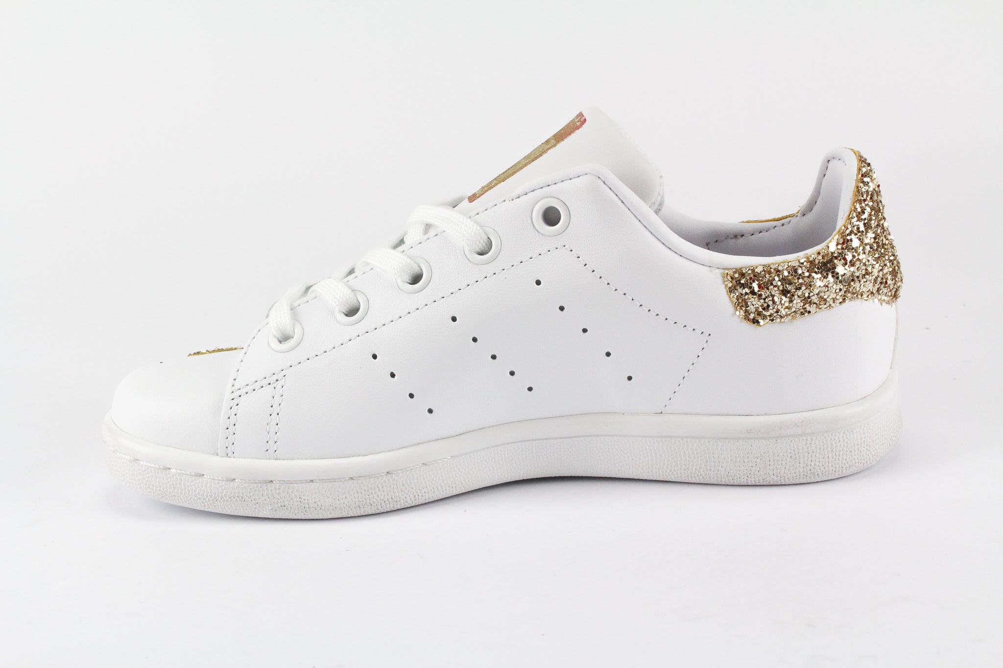 Adidas Stan Smith Cuori Gold Glitter