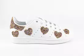 Adidas Stan Smith Cuori Multi Glitter