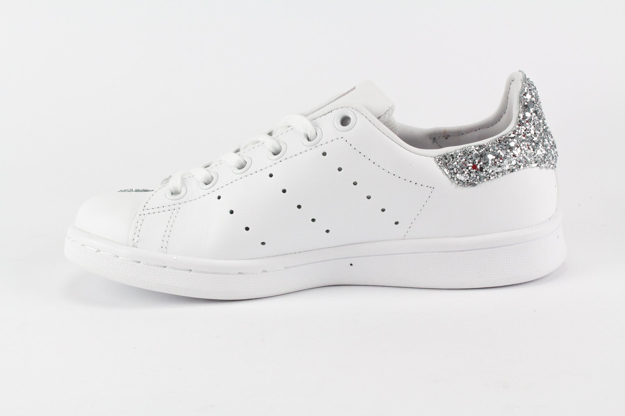 Adidas Stan Smith Cuori Silver Glitter