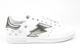 Adidas Stan Smith Fulmine Pitone Laminato & Strass