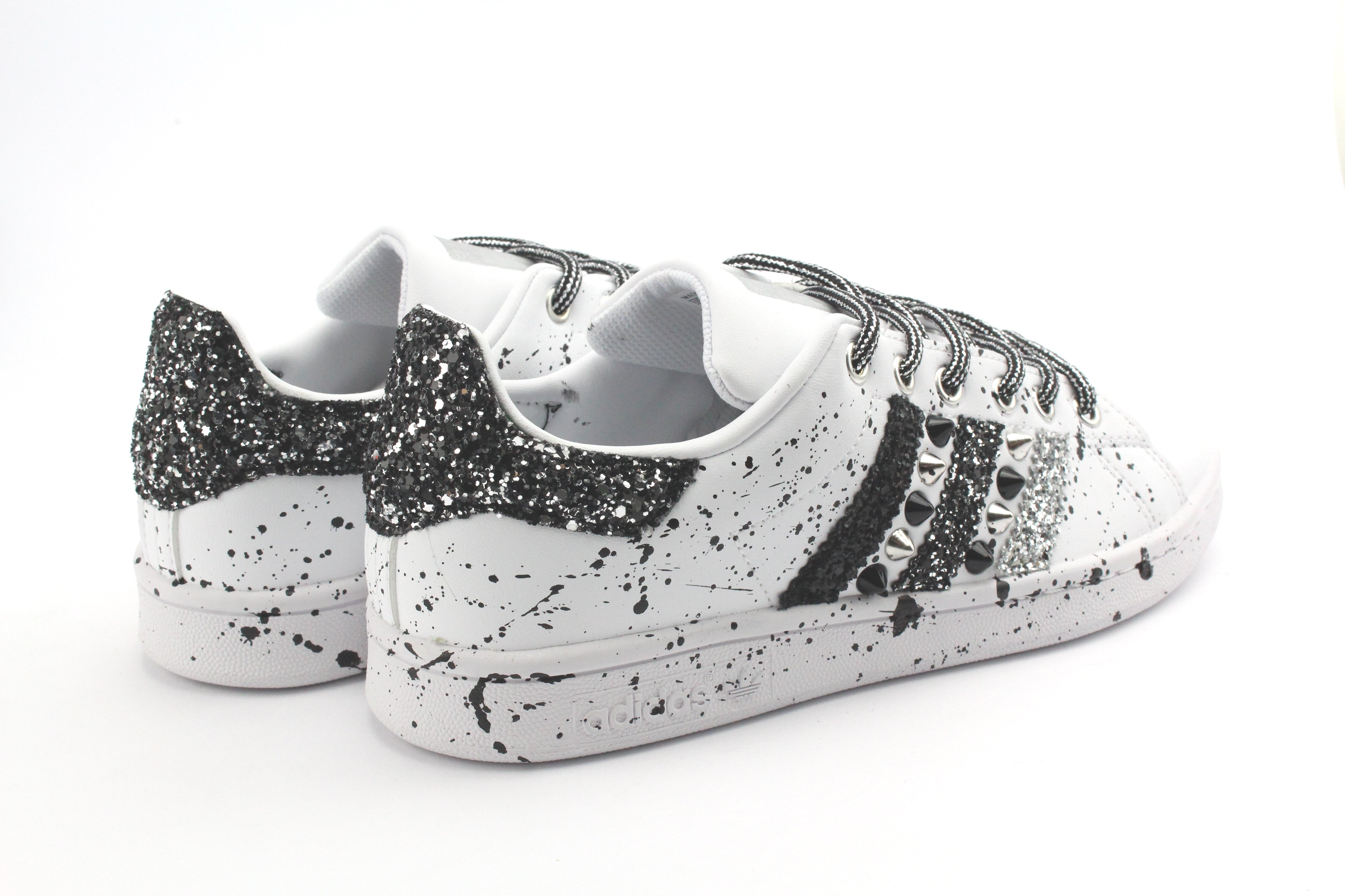 Adidas Stan Smith Glitter Borchie & Vernice