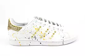 Adidas Stan Smith Gold Borchie Glitter & Vernice