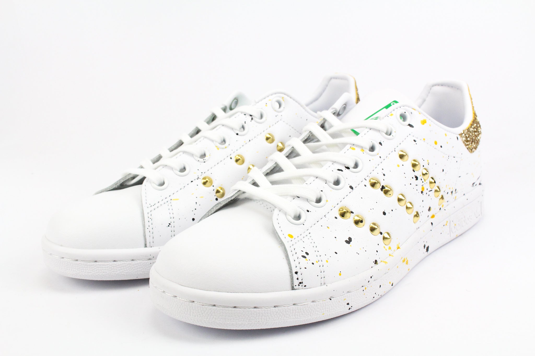 Adidas Stan Smith Gold Borchie Glitter & Vernice