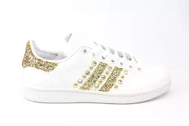 Adidas Stan Smith Gold Glitter Borchie & Strass