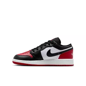 Air Jordan 1 Low Bred Toe 2.0 - Boy's Grade School