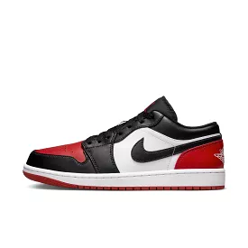 Air Jordan 1 Low Bred Toe 2.0 - Men's