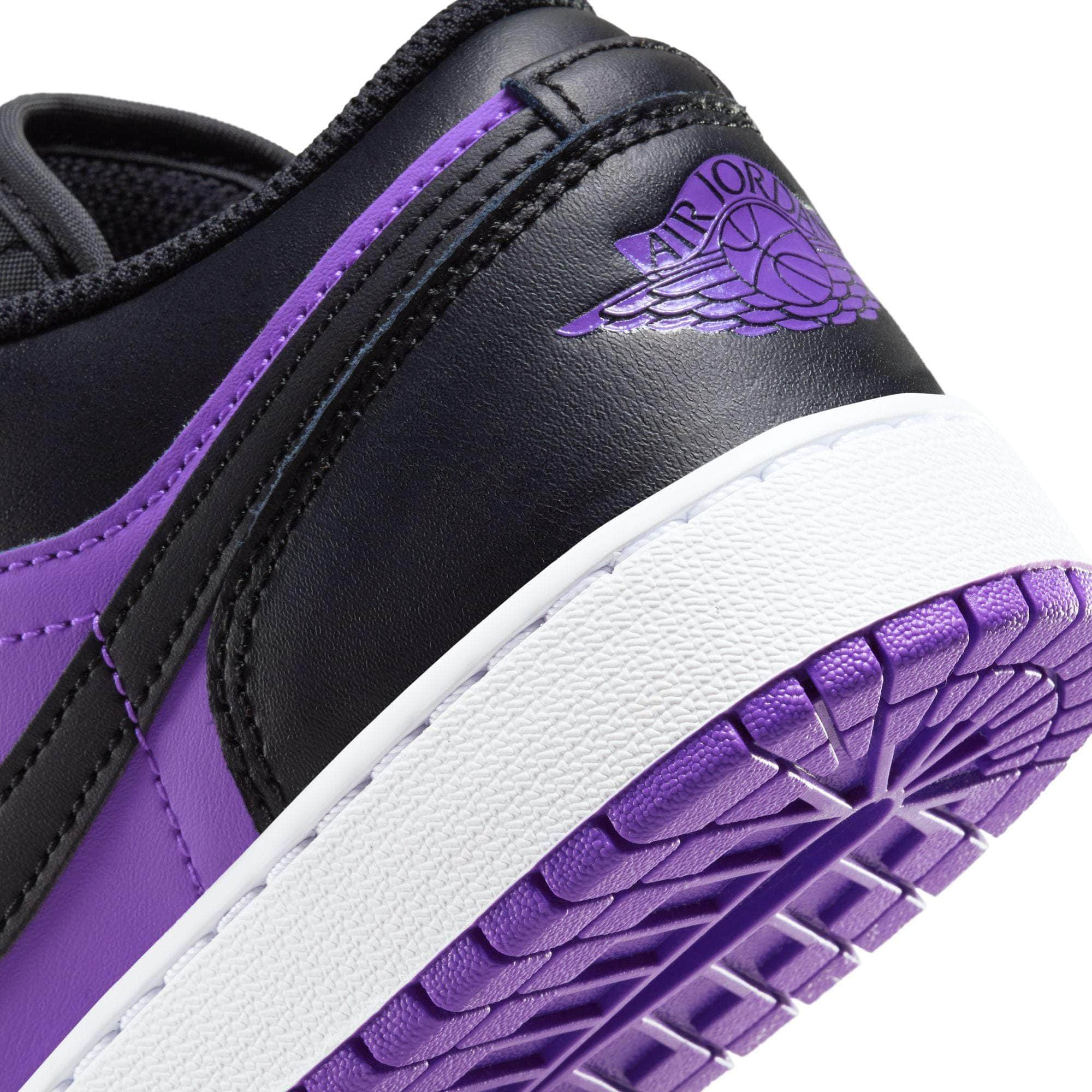 Air Jordan 1 Low  “Electric Violet” - Boy's Grade School