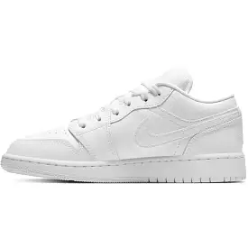 Air Jordan 1 Low GS “Triple White”