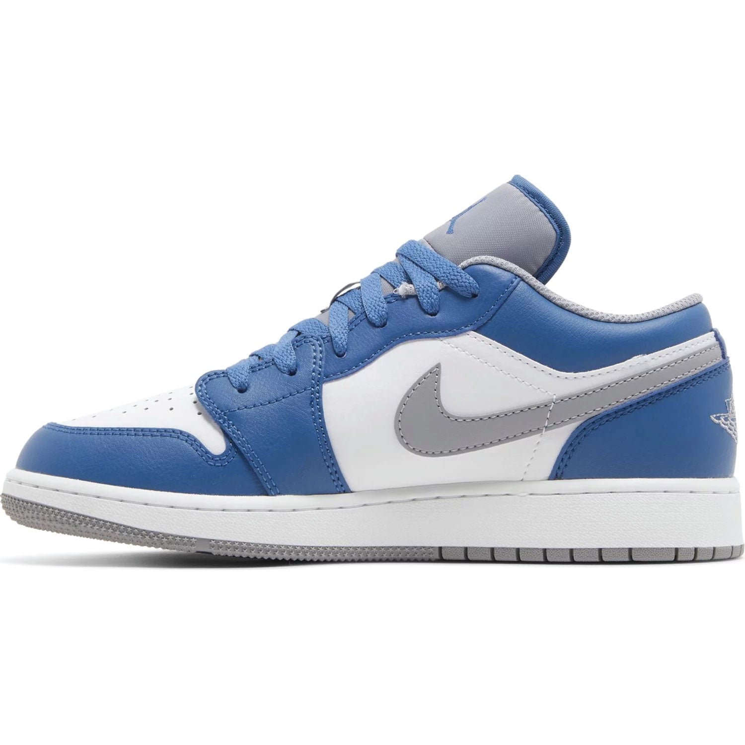 Air Jordan 1 Low GS 'True Blue Cement'