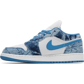 Air Jordan 1 Low GS 'Washed Denim'