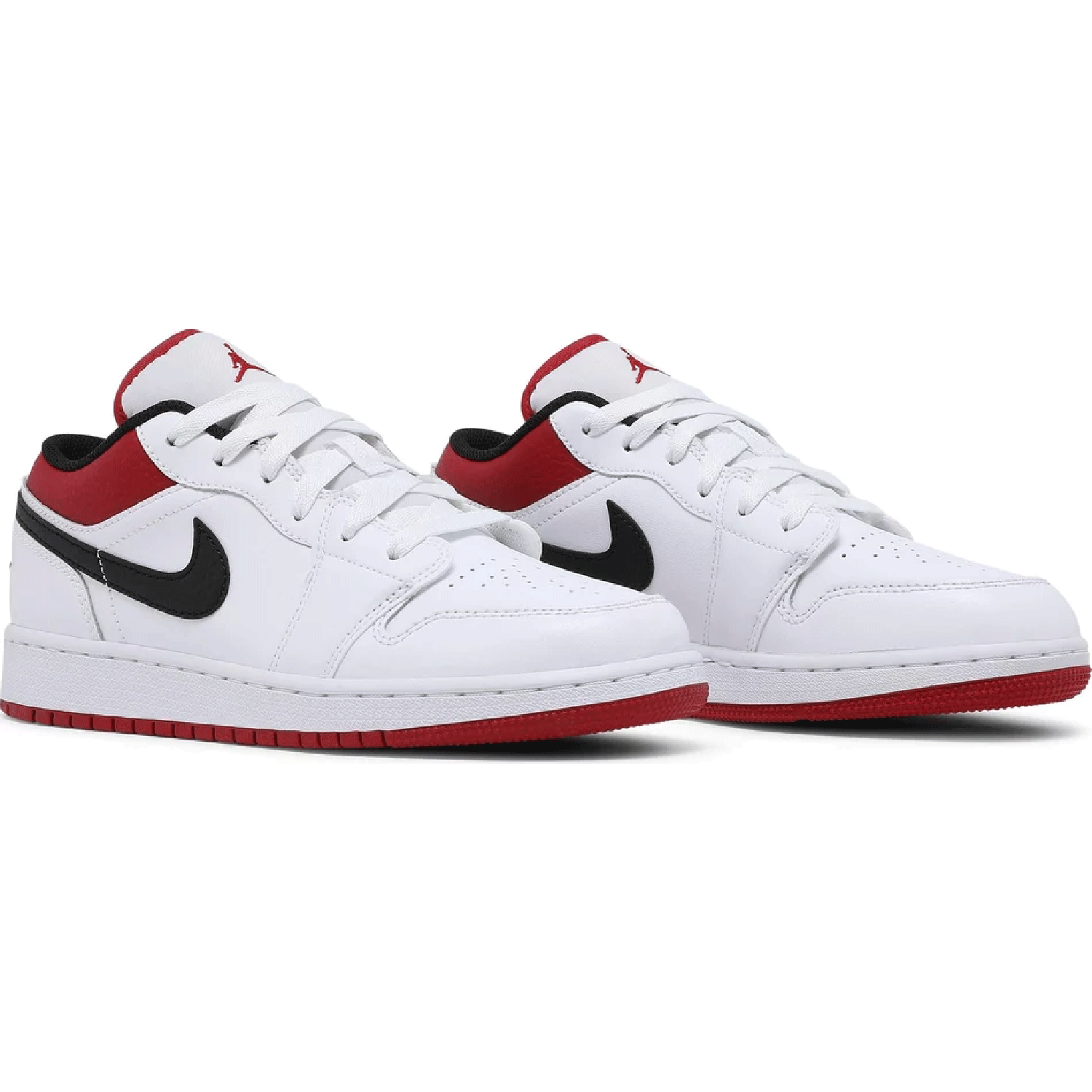 Air Jordan 1 Low GS 'White Gym Red'