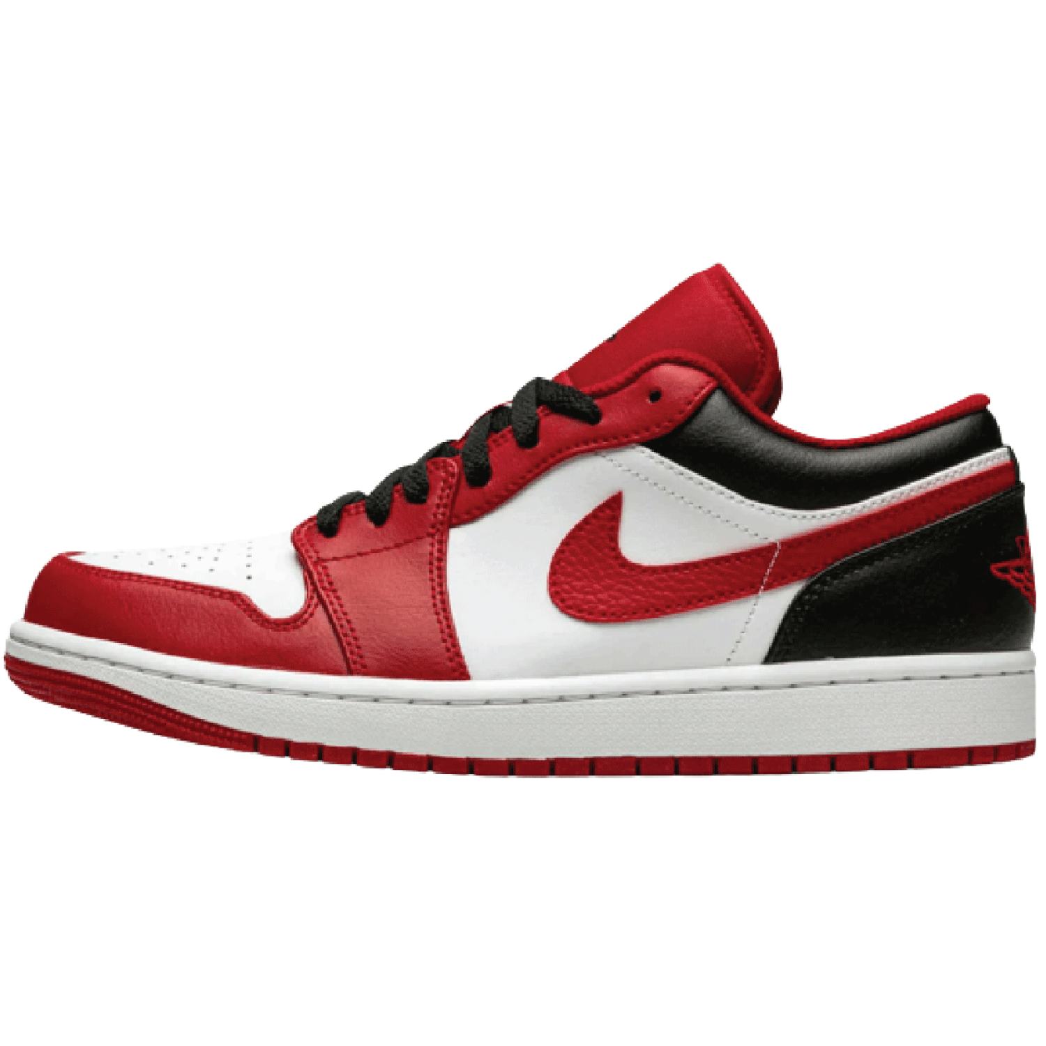 AIR JORDAN 1 LOW REVERSE BLACK TOE BULLS