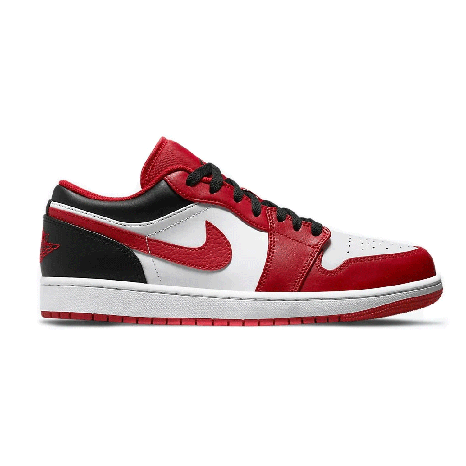 AIR JORDAN 1 LOW REVERSE BLACK TOE BULLS