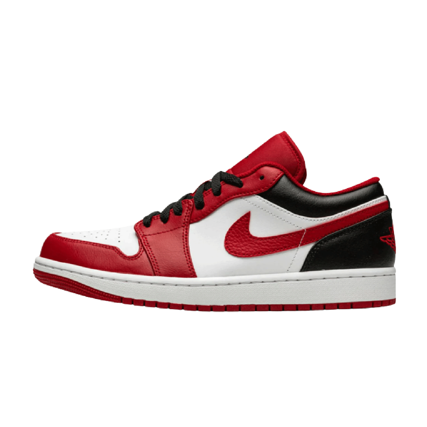 AIR JORDAN 1 LOW REVERSE BLACK TOE BULLS