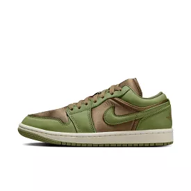 Air Jordan 1 Low SE Brown Kelp Sky J Light Olive - Women's