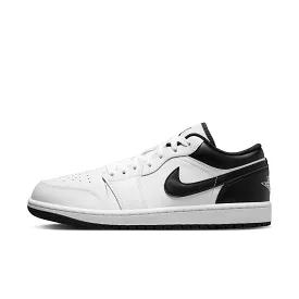 Air Jordan 1 Low White Black - Men's