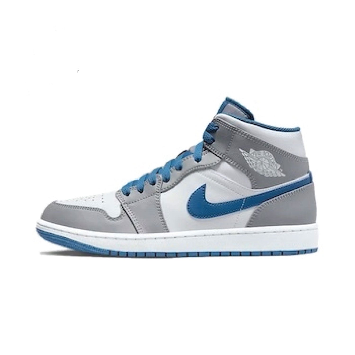 Air Jordan 1 Mid 'Cement True Blue'