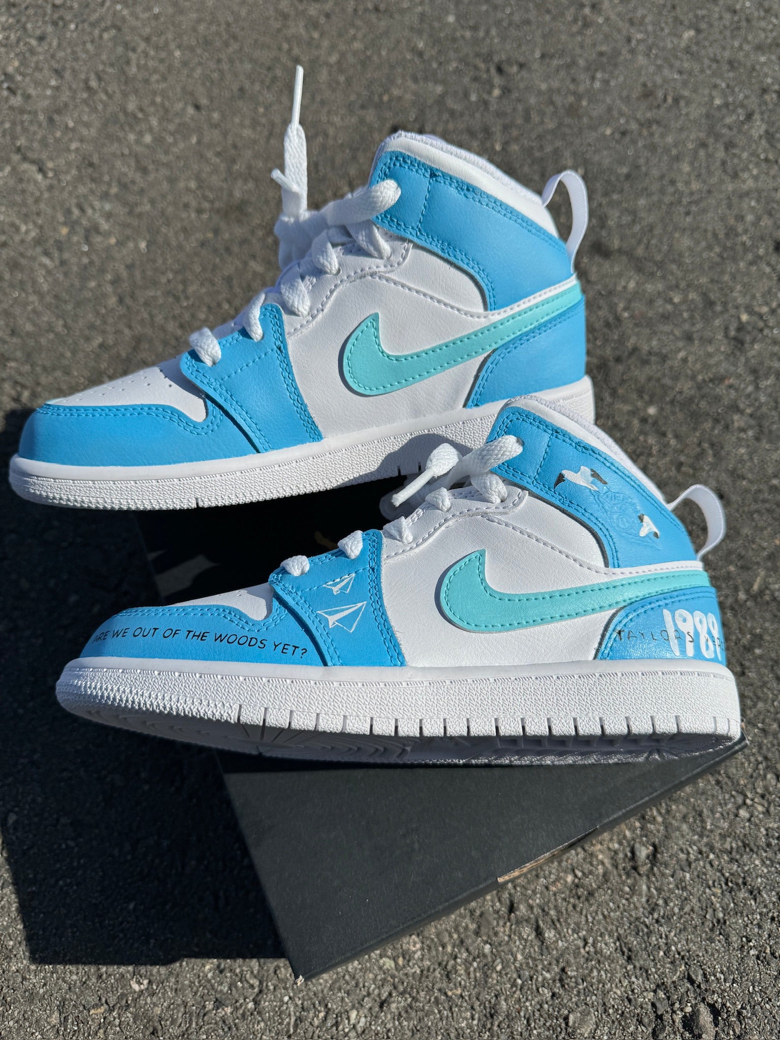 Air Jordan 1 Mid PS 'Triple White' 2023 - 1.5Y (3 Womens) - Custom Order - Invoice 2 of 2