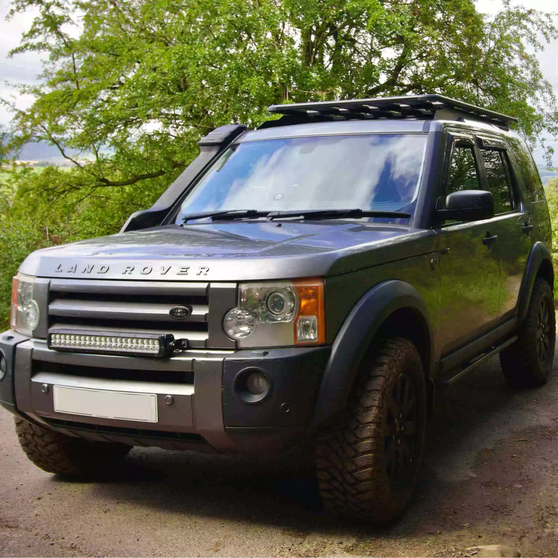 AluMod Low Profile 220cm x 125cm Roof Rack Land Rover Discovery 3&4