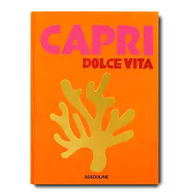 ASSOULINE Capri Dolce Vita Hardcover Book by Cesare Cunaccia