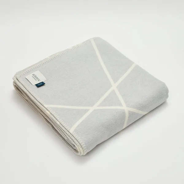 Atlantic Blankets - Coastel Grey Portolan