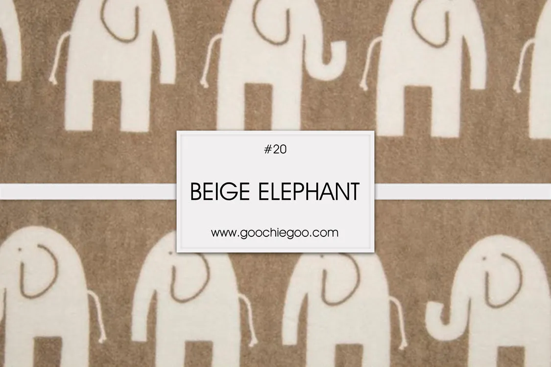 Beige Crush Elephant Cuddle