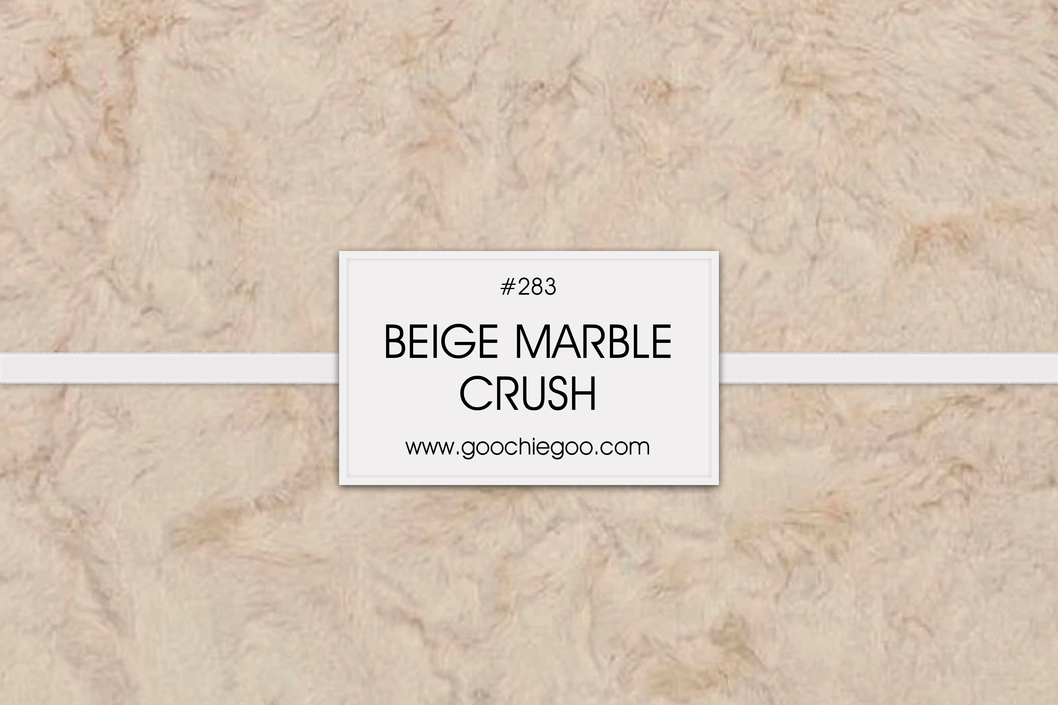 Beige Marble Crush