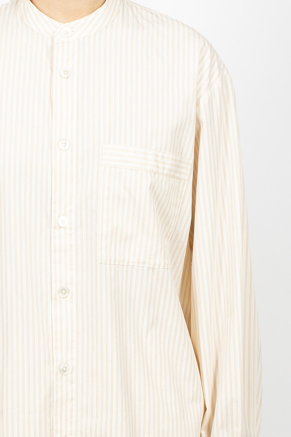 Birkenstock 1774 Pyjama Shirt Wheat Stripes