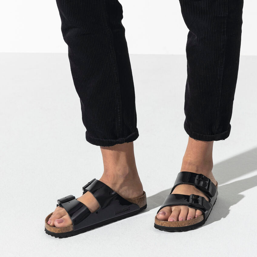 BIRKENSTOCK ARIZONA 1005291 BF PATENT BLACK