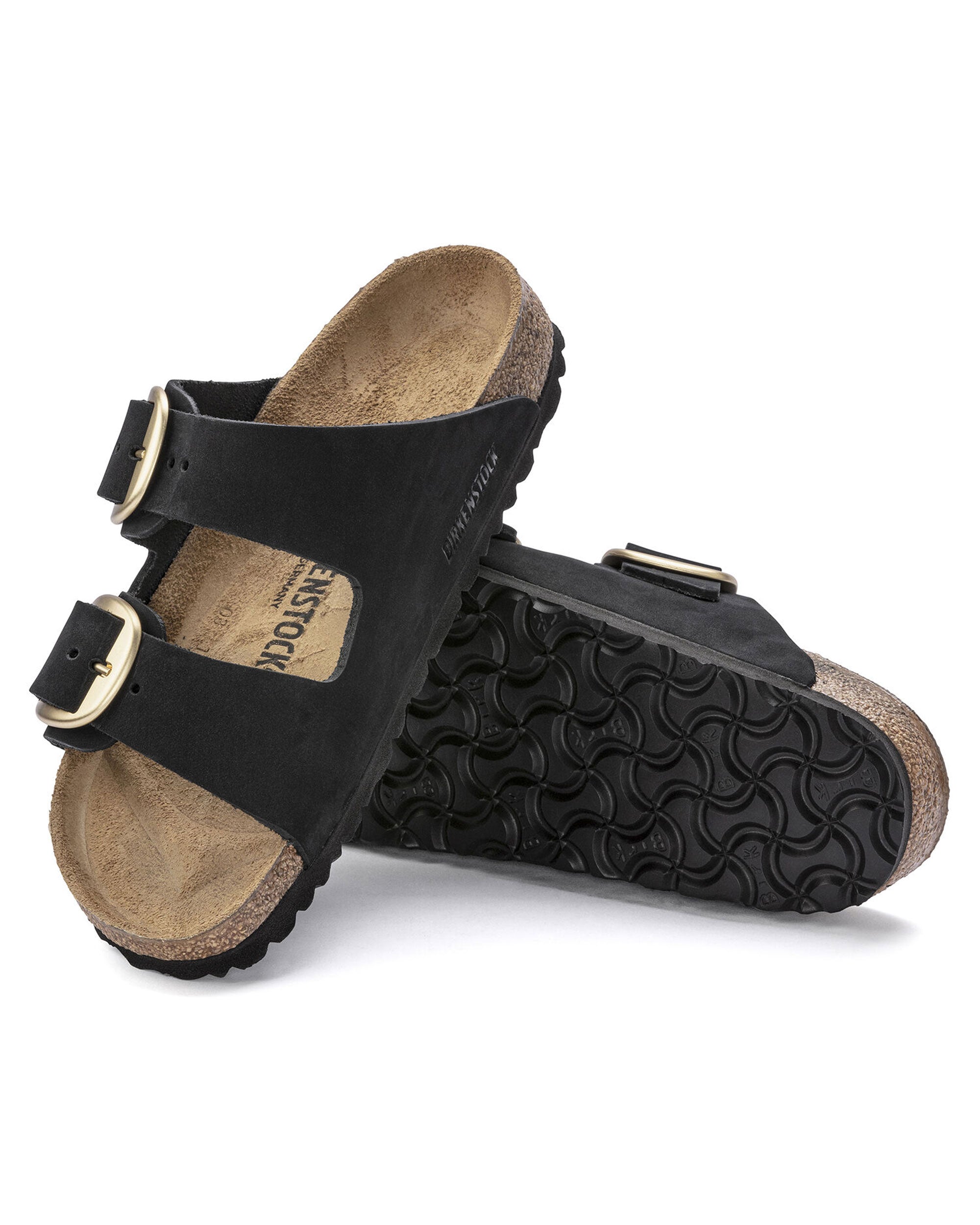 Birkenstock Arizona Big Buckle Black Calzata Stretta