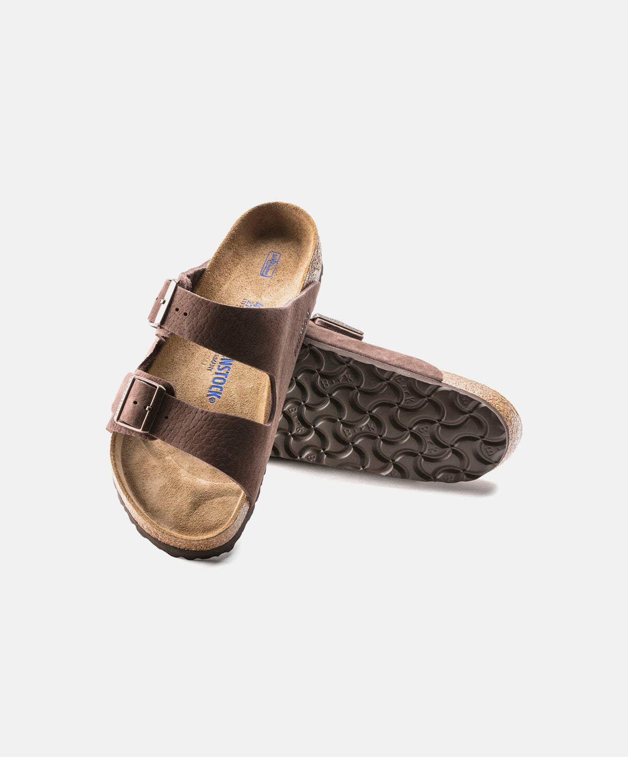 Birkenstock Arizona Nubuck Leather Desert Buck Roast Sandals