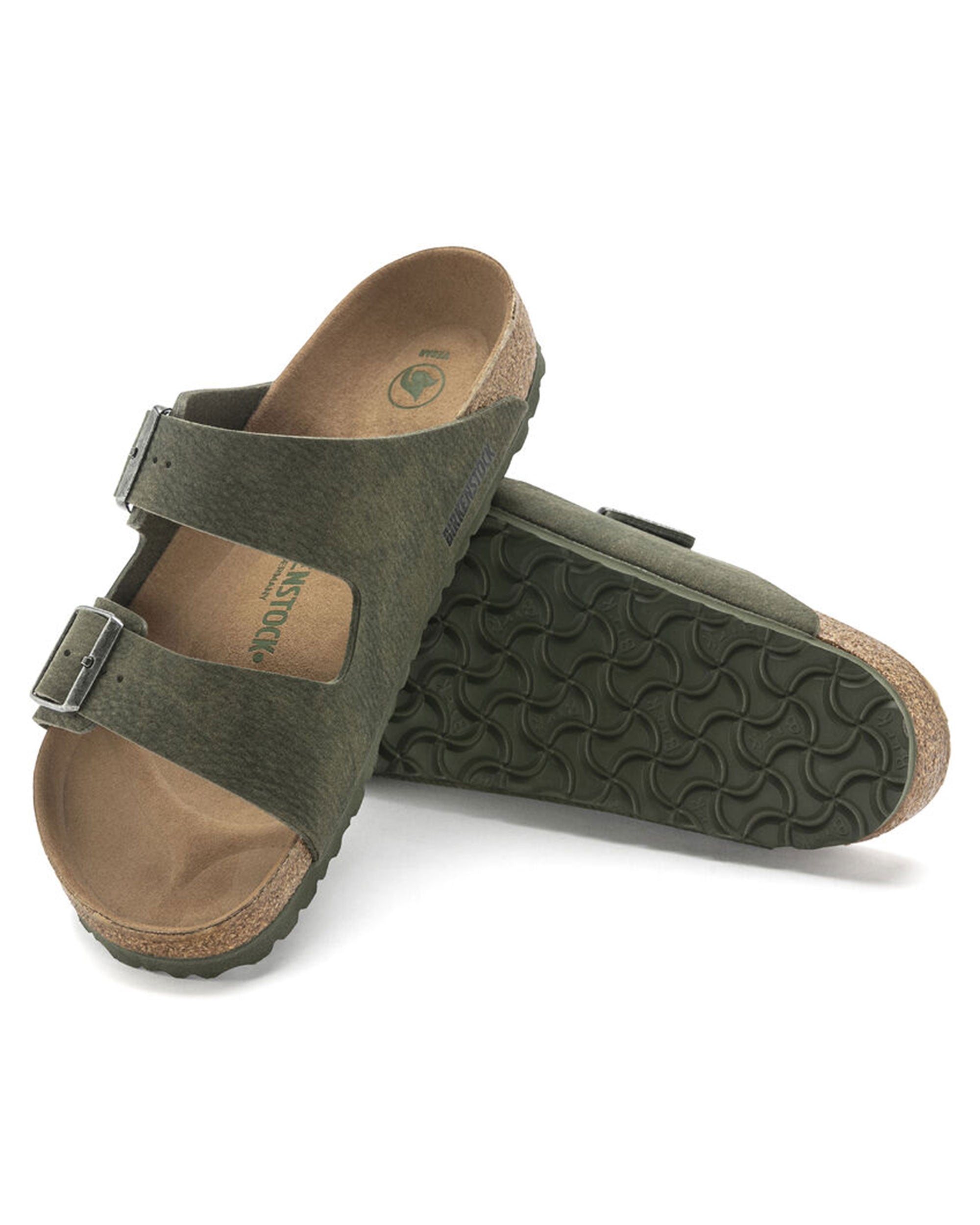 Birkenstock Arizona vegan Microfibra Desert Dust Thyme